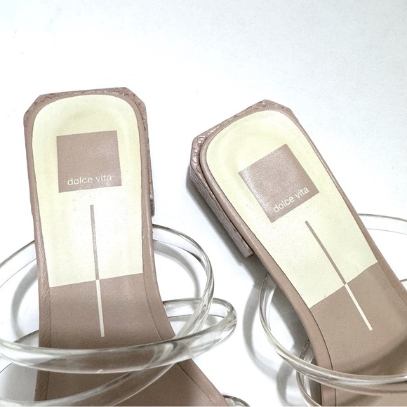 DOLCE VITA Women's Hapi Strappy Block-heel Slide Sandals Size 9.5 - Picture 10 of 11